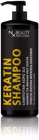 NX Beauty Professional Σαμπουάν Λείανσης για Όλους τους Τύπους Μαλλιών 1000ml