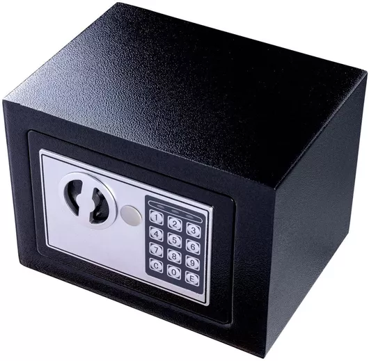 Χρηματοκιβώτιο Ασφαλείας Ψηφιακό 17x23x17cm Μαύρο