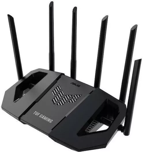 Ασύρματο Router Asus TUF Gaming BE6500 Wi‑Fi 7 με 4 Θύρες Ethernet