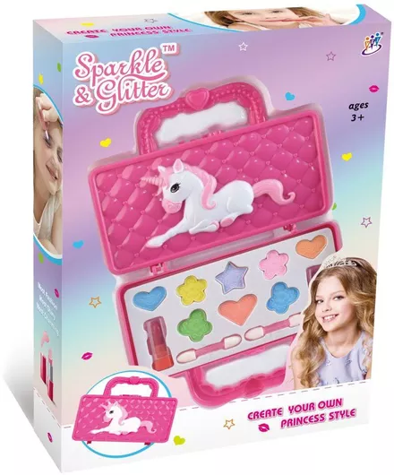 Παιχνίδι Ομορφιάς Make Up Κασετίνα Καλλυντικών Unicorn για 3+ Ετών