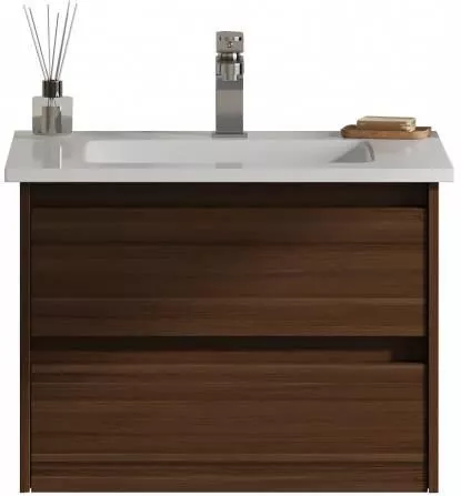 Πάγκος με Νιπτήρα Martin Evelyn 60cm Καφέ 