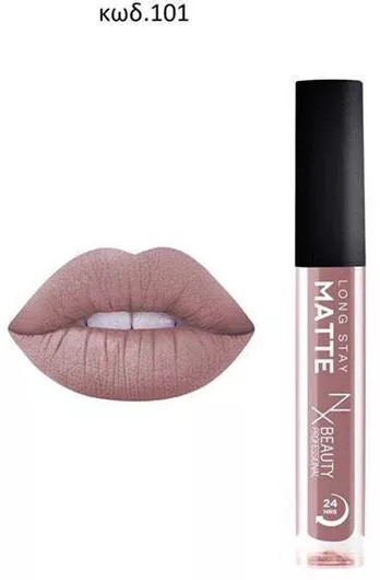 Κραγιόν NX Beauty Professional Ανεξίτηλο Matte Longstay No.101