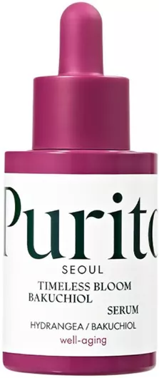 Purito Bakuchiol Timeless Bloom Αντιγηραντικό Serum Προσώπου με Bakuchiol & Πεπτίδια 30ml