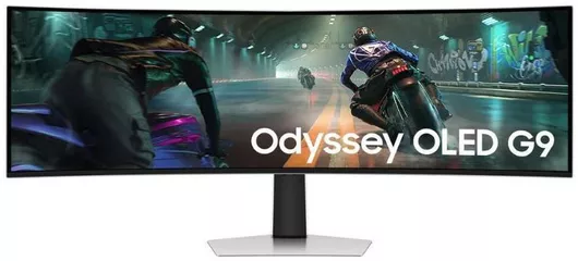 Samsung Odyssey G9 S49DG912SU Ultrawide OLED HDR Curved Monitor 49" 5120x1440 144Hz με Χρόνο Απόκρισης 0.03ms GTG