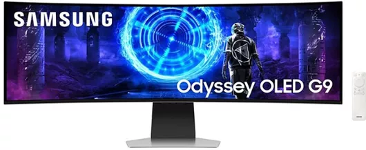 Samsung Odyssey G9 Ultrawide OLED HDR Curved Gaming Monitor 49" 5120x1440 240Hz με Χρόνο Απόκρισης 0.03ms GTG