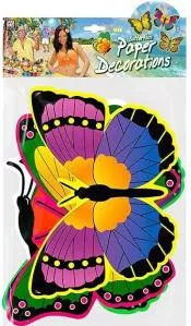Αποκριάτικο Αξεσουάρ Widmann Διακοσμητικές Πεταλούδες Σετ 4τμχ