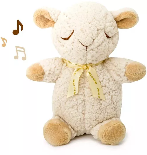 Cloud b Παιχνίδι Ύπνου Sleep Sheep On The Go από Ύφασμα με Ήχους