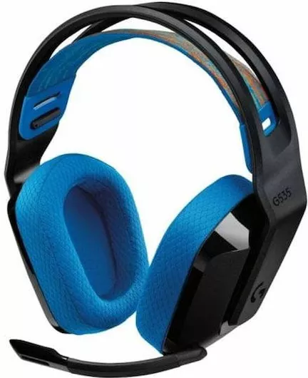 Logitech G535 Lightspeed Ασύρματο Over Ear Gaming Headset με σύνδεση 3.5mm/USB