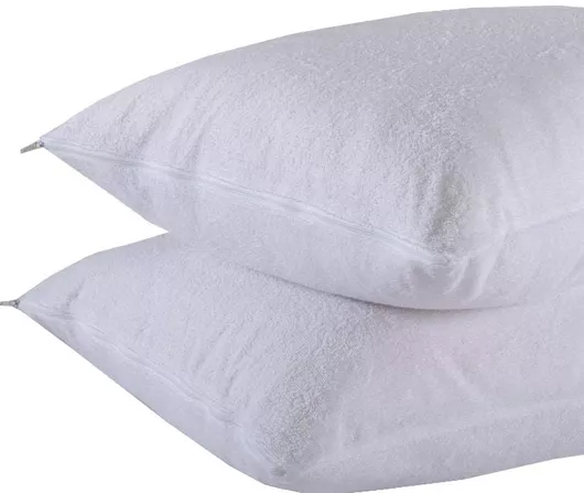 Προστατευτικά Μαξιλαριού Astron Italy Αδιάβροχα 50x70cm Σετ 2τμχ Λευκό