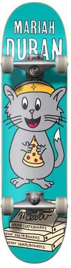 Complete Skateboard Meow Mariah Duran Whiskers 8" Multi