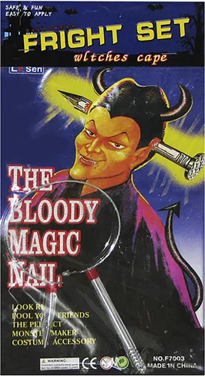 Αποκριάτικο Αξεσουάρ Carnavalista Στέκα Καρφί Κεφαλιού 24cm