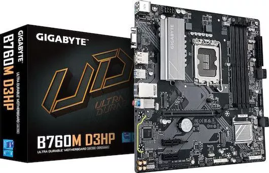 Μητρική Κάρτα Gigabyte B760M D3HP Micro ATX με Intel 1700 Socket
