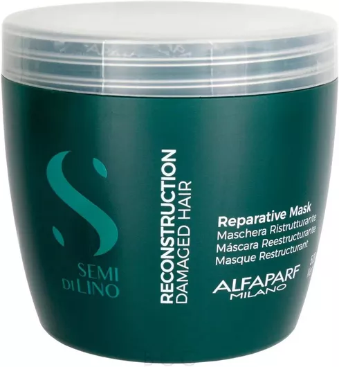 Alfaparf Milano Professional Semi Di Lino Reconstruction Reparative Mask Μάσκα Μαλλιών για Επανόρθωση 500ml