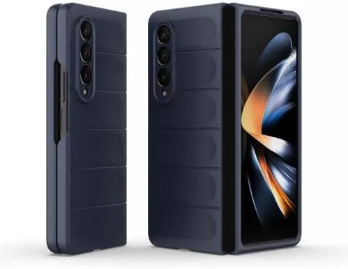 Θήκη Κινητού Back Cover για Samsung Galaxy Z Fold4 Πλαστικό Μπλε