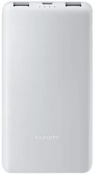 Power Bank Xiaomi Lite 10000mAh 22.5W με 2 Θύρες USB-A & Θύρα USB-C Λευκό