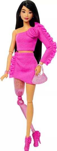 Barbie Mattel Κούκλα Barbie Deluxe Fashionistas Μελαχρινή για 3+ Ετών