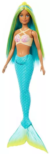 Barbie Mattel Κούκλα Νέα Γοργόνα με Μπλε Ουρά για 3+ Ετών