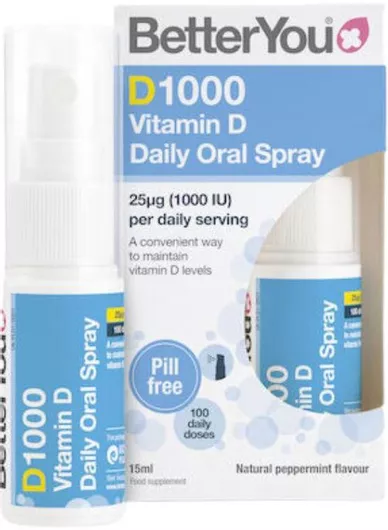 BetterYou DLux 1000 Daily Vitamin D Βιταμίνη για Ανοσοποιητικό 1000iu 15ml