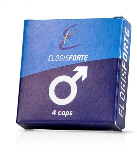 Elogis Pharma Forte Blue Συμπλήρωμα για την Ενίσχυση της Τεστοστερόνης 4 Κάψουλες