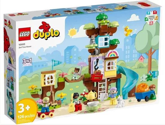 Lego Duplo 3 in1 Tree House για 3+ Ετών #10993