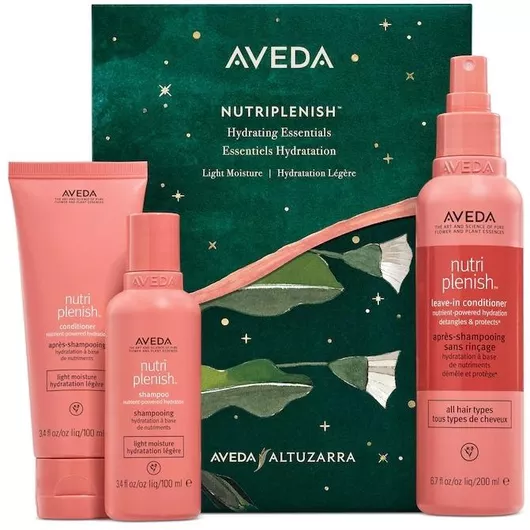 Aveda Nutriplenish Hydrating Essentials Σετ Περιποίησης Μαλλιών με Σαμπουάν και Conditioner 3τμχ