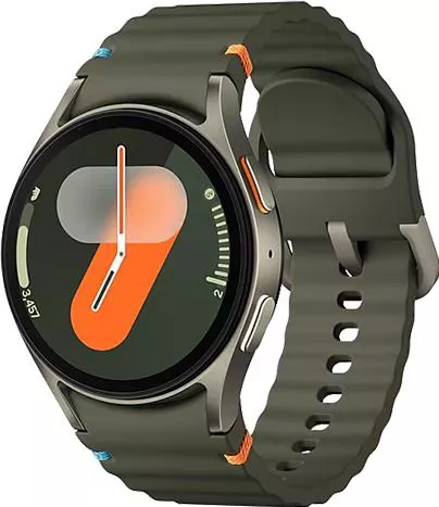 Samsung Galaxy Watch 7 L300 40mm Aluminium Case & Silicone Strap Green
