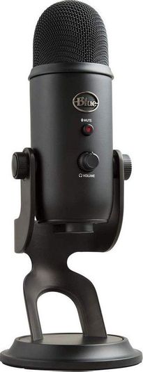 Μικρόφωνο Blue Microphones Blackout Microphones Πυκνωτικό USB Yeti Επιτραπέζιο Φωνής