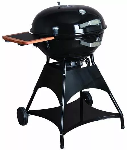 Ψησταριά Κάρβουνου Kettle Kaiser Intro XZ225WA με Καπάκι & Θερμόμετρο 69x82cm Μαύρο