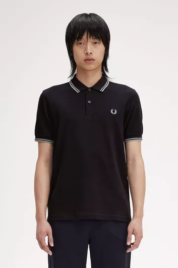 Fred Perry Shirt Polo Μπλούζα Κοντομάνικη Navy Silver Blue