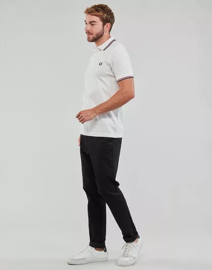 Fred Perry Polo κοντομάνικη μπλούζα λευκή