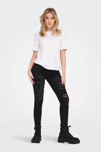 Only Γυναικείο Αθλητικό T-shirt Λευκό