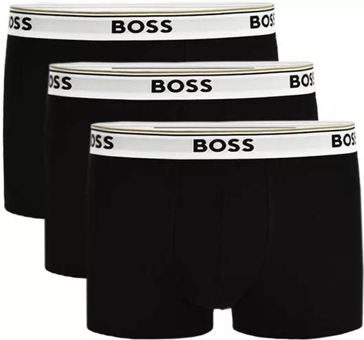 Hugo Boss Ανδρικά Μποξεράκια Μαύρο 3Pack