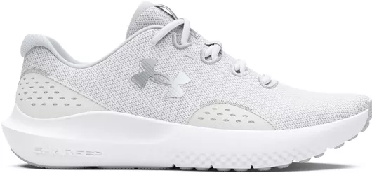Under Armour Charged Surge 4 Γυναικεία Αθλητικά Παπούτσια Running White / Distant Grey / Metallic Silver