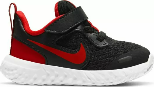 Nike Revolution 5 Tdv Αθλητικά Παιδικά Παπούτσια Running με Σκρατς Μαύρο