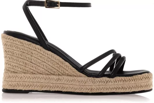 Sante Καλοκαιρινές Γυναικείες Πλατφόρμες Μαύρο