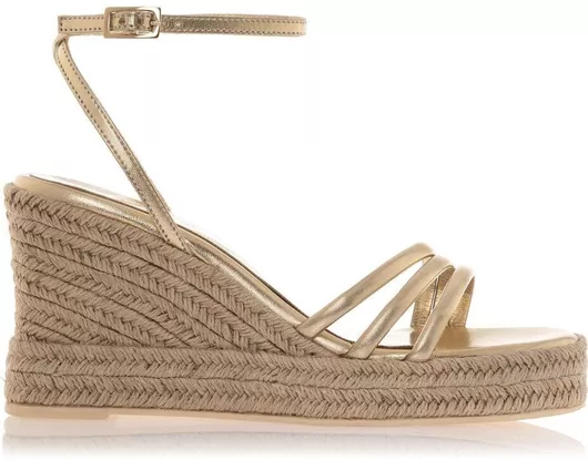 Sante Καλοκαιρινές Γυναικείες Πλατφόρμες Χρυσό