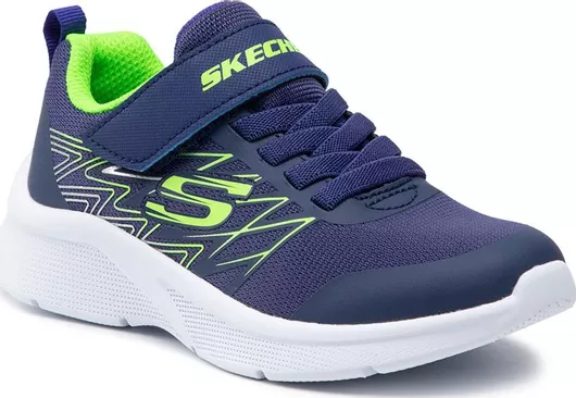 Skechers Texlor Αθλητικά Παιδικά Παπούτσια Running με Σκρατς Navy Μπλε