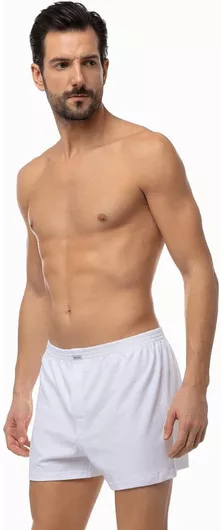 Minerva Ανδρικά Μποξεράκια Λευκό 2Pack