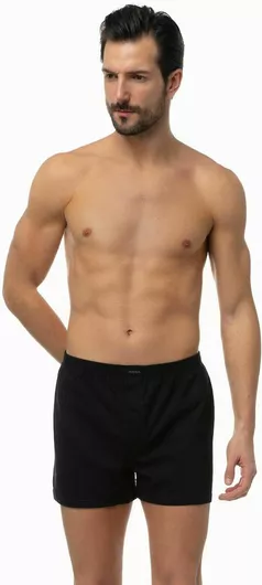 Minerva 96-23122 Ανδρικά Μποξεράκια Μαύρο 2Pack