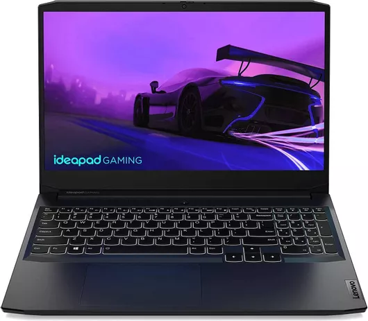 Laptop Lenovo IdeaPad Gaming 3 15IHU6 15.6" IPS FHD i5-11320H / 8GB / 256GB SSD / GeForce GTX 1650 / No OS Shadow Black US Keyboard
