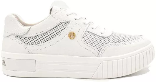 Pegada Γυναικεία Flatforms Sneakers Λευκό