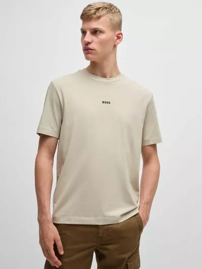 Hugo Boss T-shirt Μπεζ