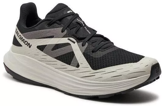 Salomon Ultra Flow Ανδρικά Αθλητικά Παπούτσια Trail Running Black / Glacier Gray / Quiet Shade