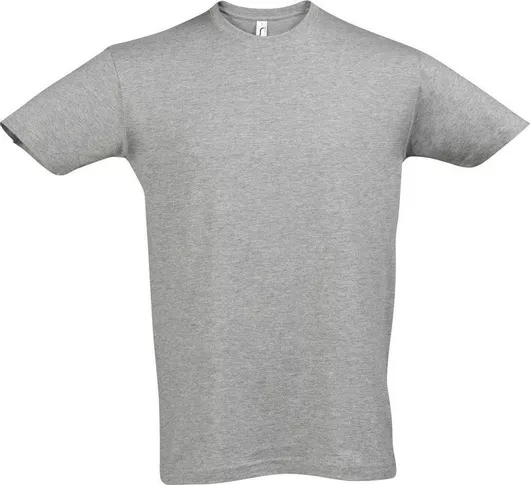 Sol's Regent Ανδρικό Διαφημιστικό T-shirt Κοντομάνικο Grey Melange