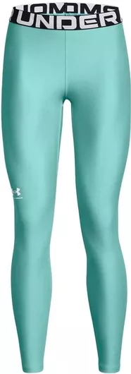 Under Armour Heatgear Training Γυναικείο Μακρύ Κολάν Ψηλόμεσο Τιρκουάζ