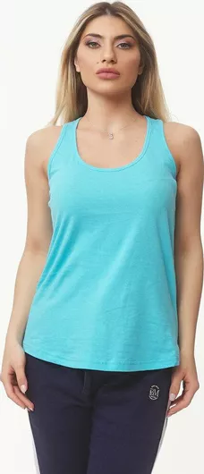 Bodymove Αμάνικη Γυναικεία Μπλούζα Τιρκουάζ