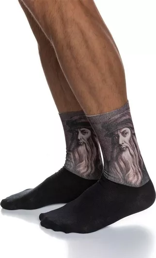 Inizio Ανδρικές Κάλτσες Μαύρο/Καφέ