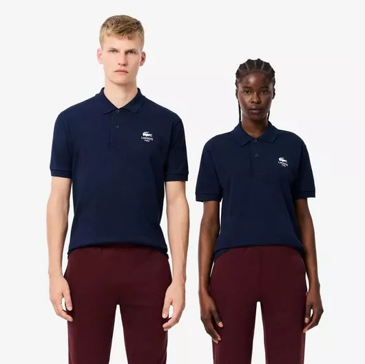 Lacoste Polo Μπλούζα Κοντομάνικη ΜΠΛΕ