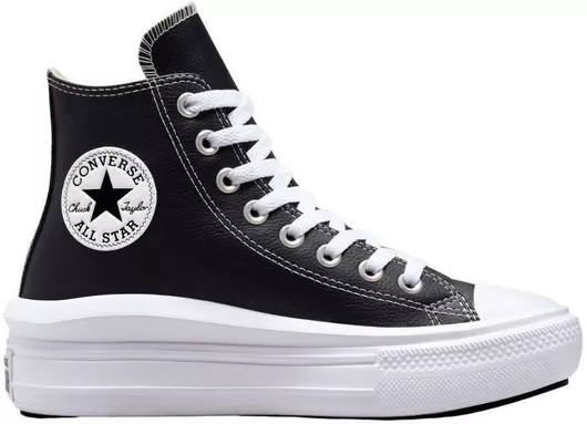 Converse Chuck Taylor All Star Move Γυναικεία Flatform Μποτάκια Μαύρο