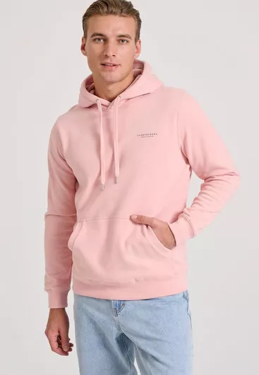 Funky Buddha Φούτερ με Κουκούλα Ροζ